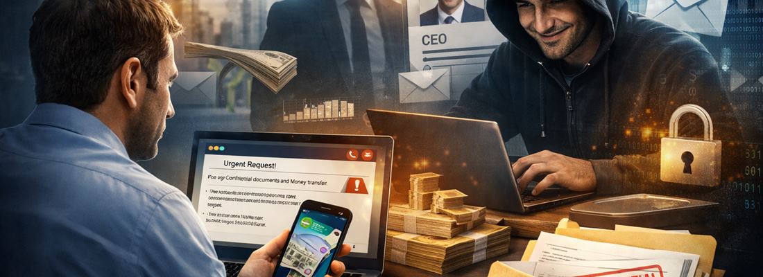 CEO fraud: keď vám napíše „šéf" z cudzej adresy